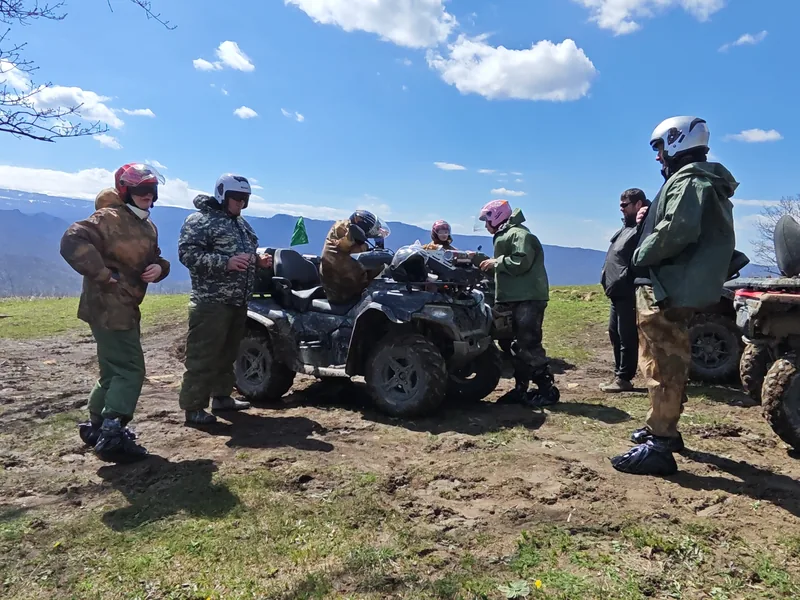 Маршрут «Чёртов Палец» на квадроциклах в Адыгее, фото 15